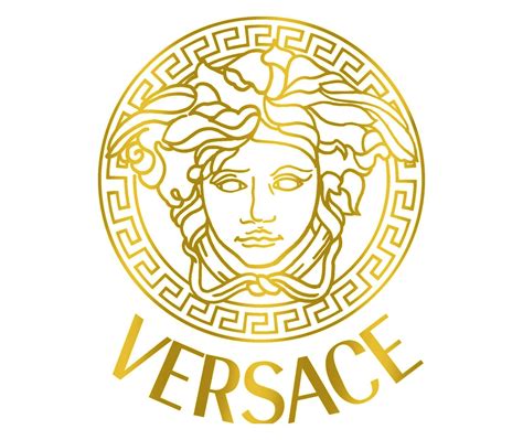 versace logo fake|printable versace logo.